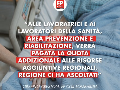 Sanità Pubblica lombarda: gli extra RAR vanno pagati