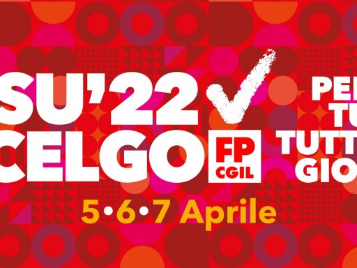 Il 5-6-7 aprile vai a votare, vota e fai votare le liste FP CGIL!