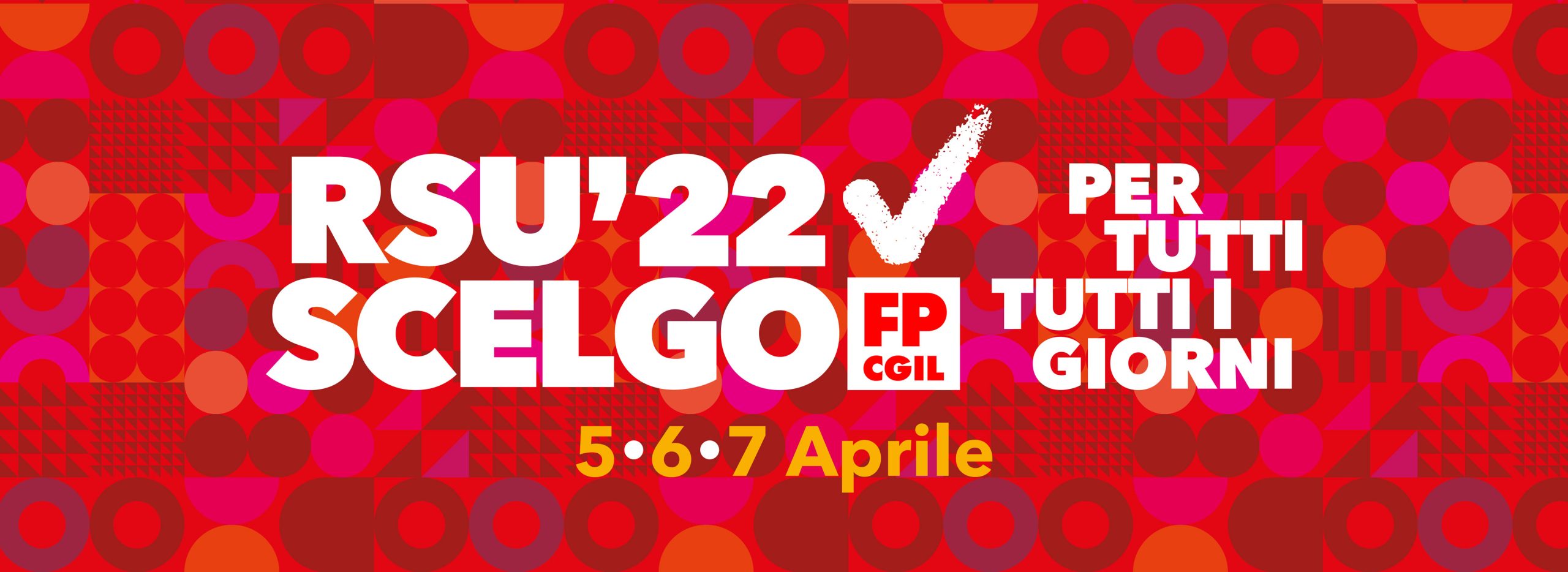 Il 5-6-7 aprile vai a votare, vota e fai votare le liste FP CGIL!