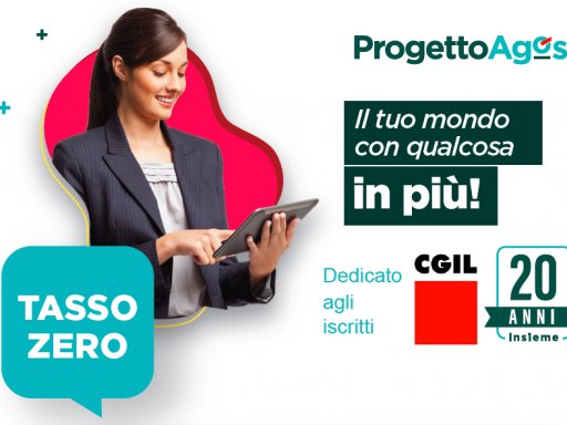 Progetto Agos esclusivo per gli iscritti CGIL