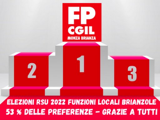 Elezioni RSU 2022 nelle Funzioni Locali brianzole: STRAORDINARIO RISULTATO DELLA FP CGIL!!!