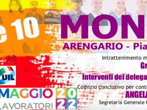 Primo Maggio 2022: MANIFESTAZIONE A MONZA