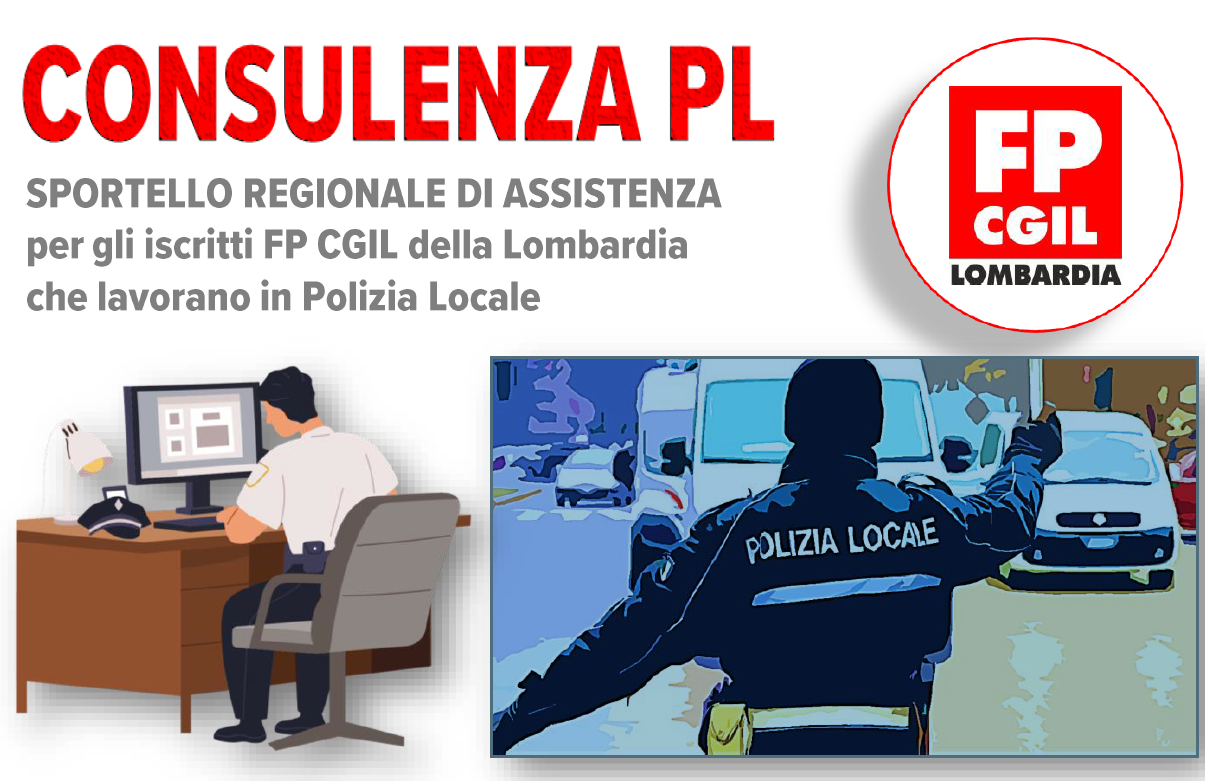 Consulenza per gli iscritti FP CGIL della Polizia Locale