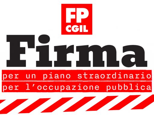 Piano straordinario per l'occupazione pubblica: la FP CGIL avvia la raccolta firme