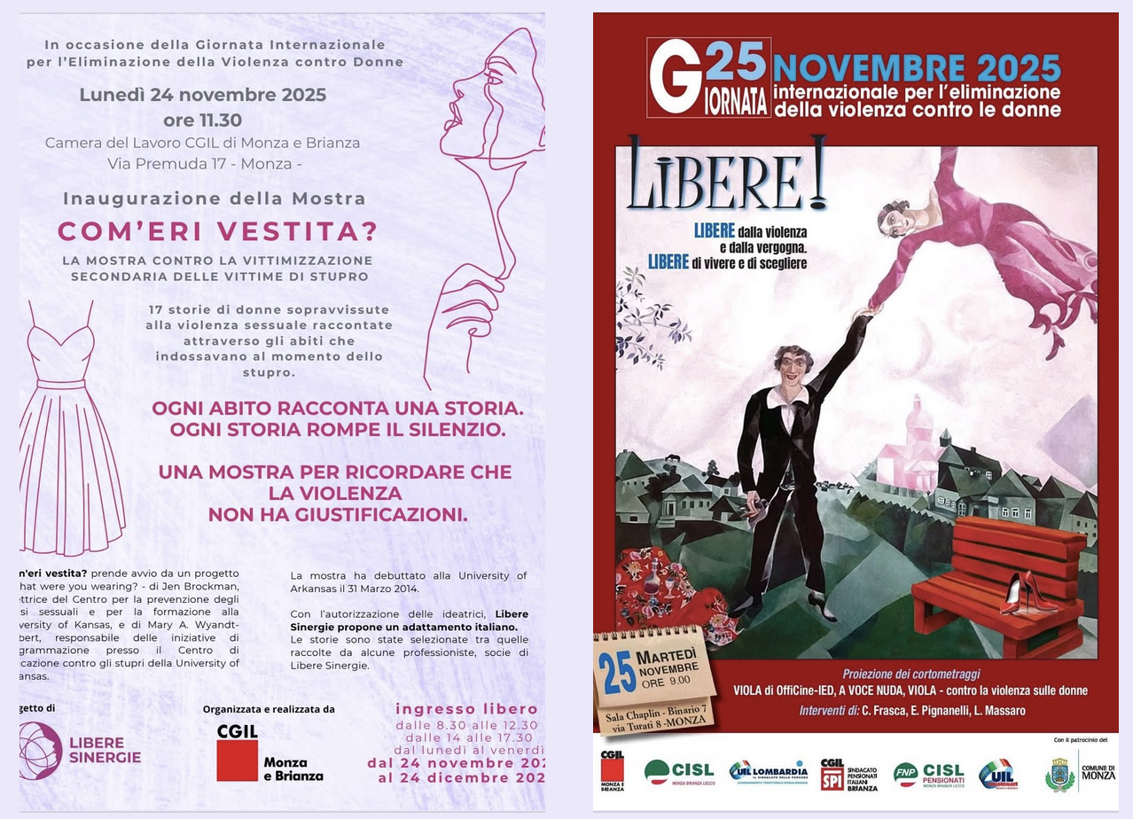 Giornata internazionale per l’eliminazione della violenza contro le donne