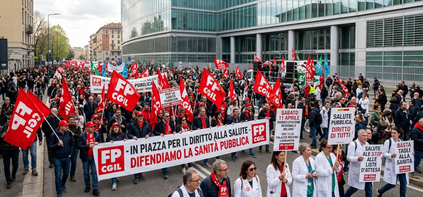 “Scendiamo in piazza per il diritto alla salute”
