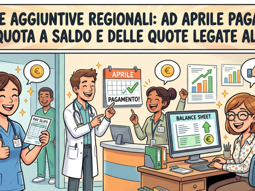 Pagamento saldo Risorse Aggiuntive Regionali 2025 personale del Comparto e della Dirigenza