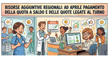 Pagamento saldo Risorse Aggiuntive Regionali 2025 personale del Comparto e della Dirigenza