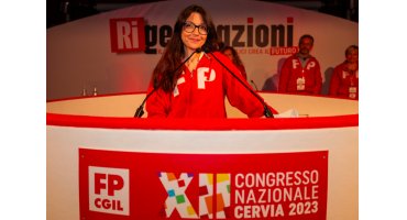 Cgil: Serena Sorrentino rieletta Segretaria Generale della Fp