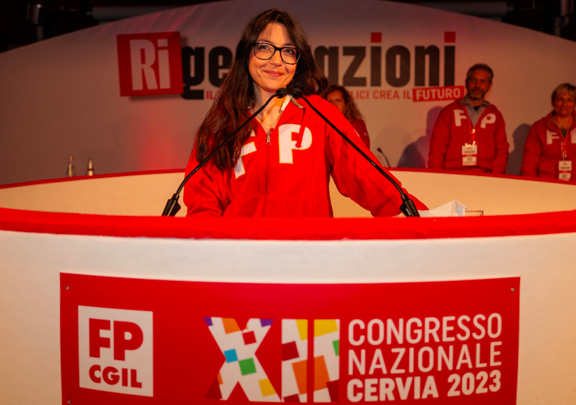 Cgil: Serena Sorrentino rieletta Segretaria Generale della Fp