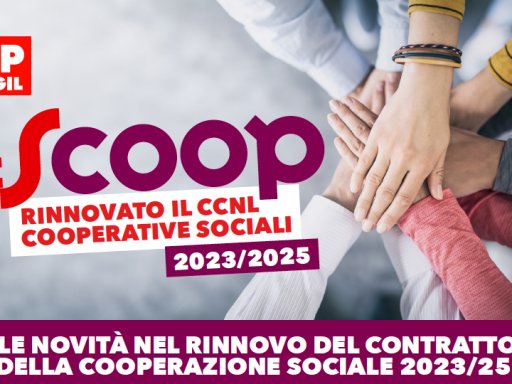 CCNL Coop Sociali. Firmata ipotesi di rinnovo del CCNL Coop Sociali 2023-2025