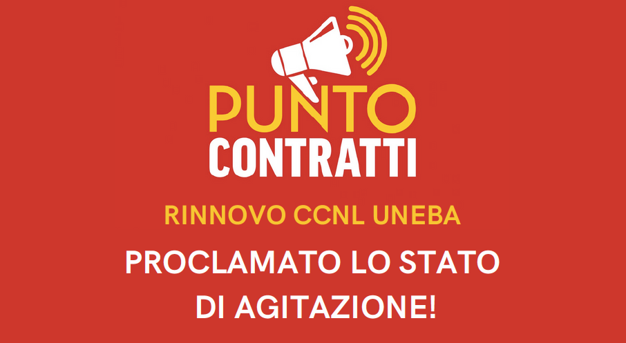 Rinnovo CCNL UNEBA: proclamato lo stato di agitazione