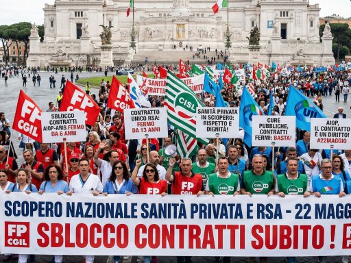 Sanità privata. Fp Cgil, Cisl Fp e Uil Fpl: il 22 maggio sciopero nazionale per lo sblocco dei contratti