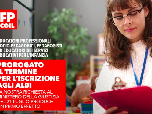 Educatori professionali socio-pedagogici, pedagogisti ed educatori dei servizi educativi per l’infanzia
