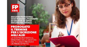 Educatori professionali socio-pedagogici, pedagogisti ed educatori dei servizi educativi per l’infanzia