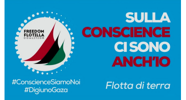 La cura non si arresta, ‘facciamo quadrato’ per la Freedom Flotilla