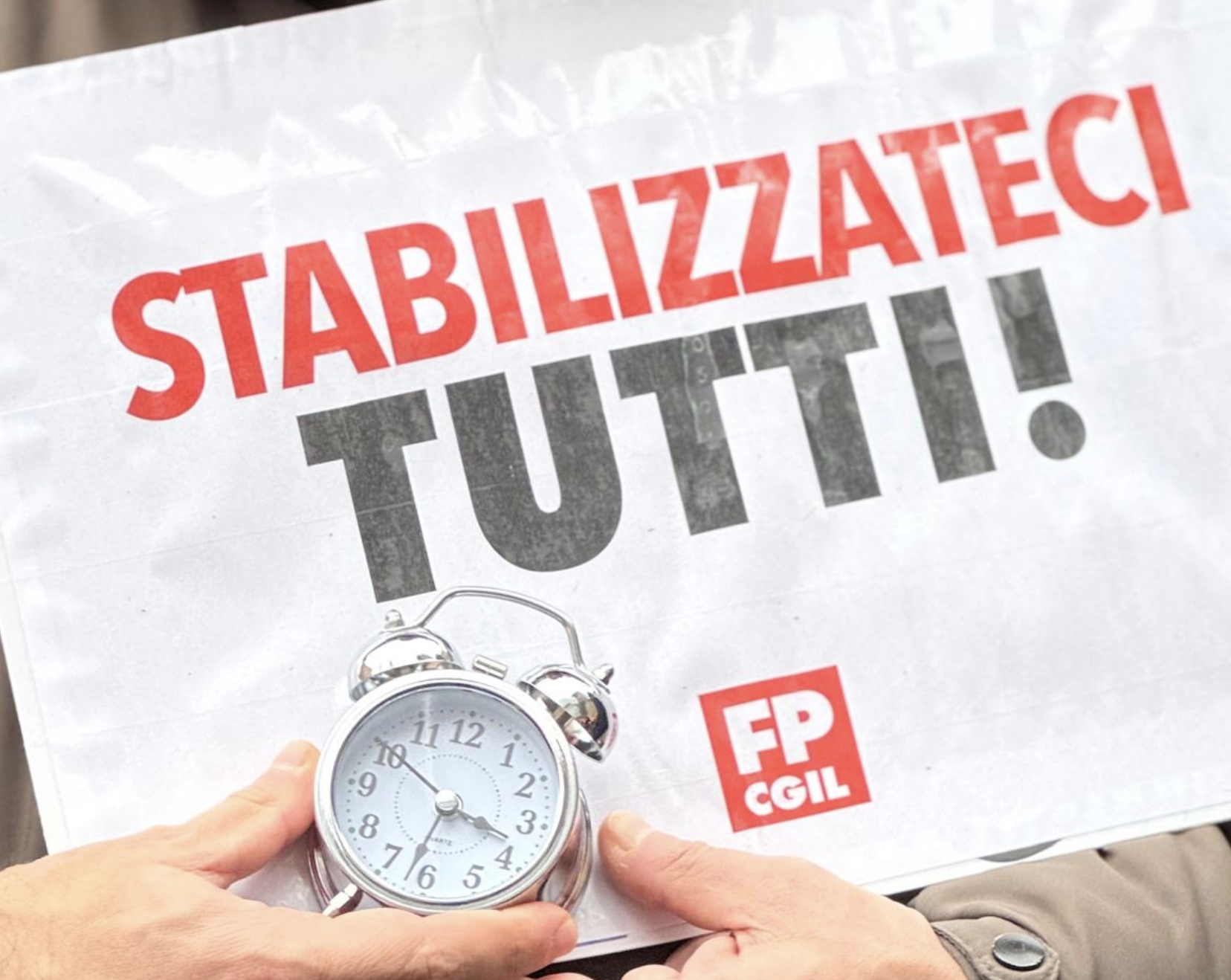 P.a.: presìdio Fp Cgil, “stabilizzare 90mila precari”