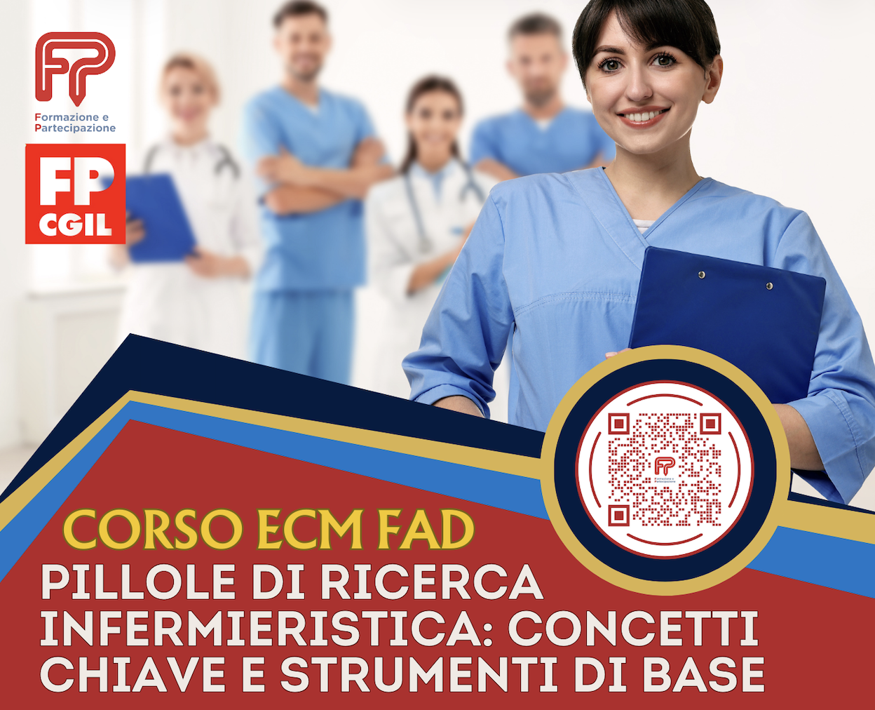 FORMAZIONE GRATUITA PER GLI ISCRITTI: Corso ECM FAD Pillole di ricerca infermieristica: concetti chiave e strumenti di base