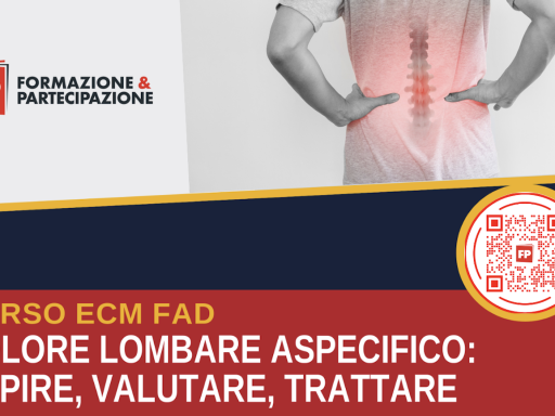 FORMAZIONE GRATUITA PER GLI ISCRITTI: Corso ECM FAD Dolore lombare aspecifico: capire, valutare e trattare
