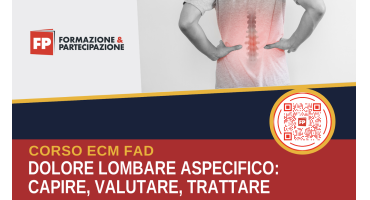 FORMAZIONE GRATUITA PER GLI ISCRITTI: Corso ECM FAD Dolore lombare aspecifico: capire, valutare e trattare