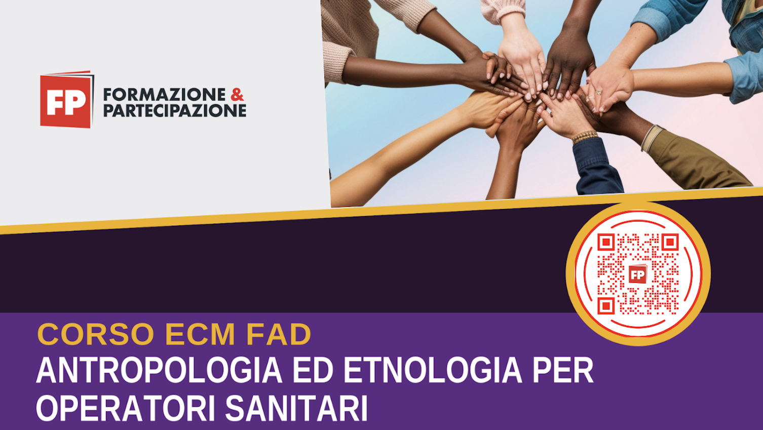 FORMAZIONE GRATUITA PER GLI ISCRITTI: Corso ECM FAD Antropologia ed Etnologia per operatori sanitari