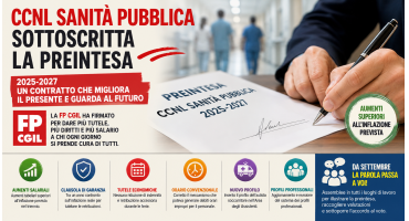Ccnl Sanità pubblica: Fp Cgil, “sì a preintesa, aumenti salariali superano inflazione”