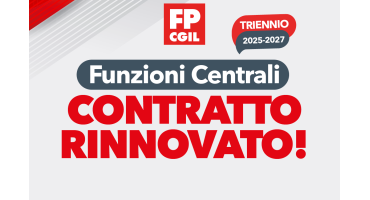 Pa: Ccnl funzioni centrali, Fp Cgil, “sottoscritto testo, torniamo a tutelare i salari”