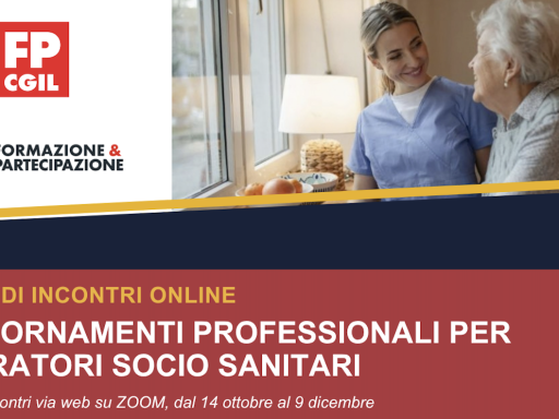 FORMAZIONE GRATUITA PER GLI ISCRITTI: Aggiornamenti professionali in FAD per Operatori Socio Sanitari