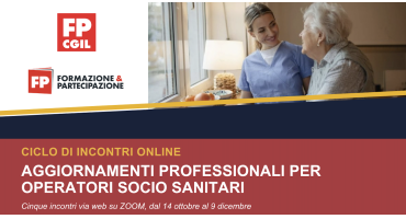 FORMAZIONE GRATUITA PER GLI ISCRITTI: Aggiornamenti professionali in FAD per Operatori Socio Sanitari