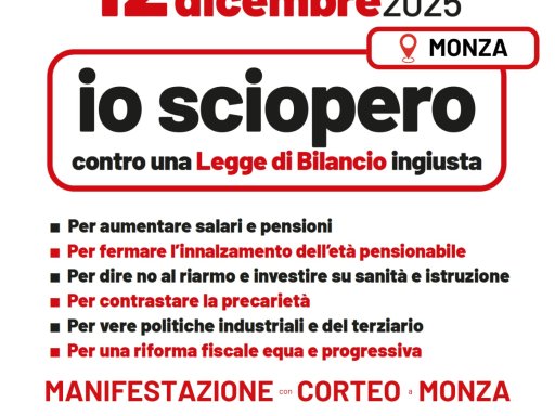 Legge di bilancio, Cgil proclama sciopero generale il prossimo 12 dicembre