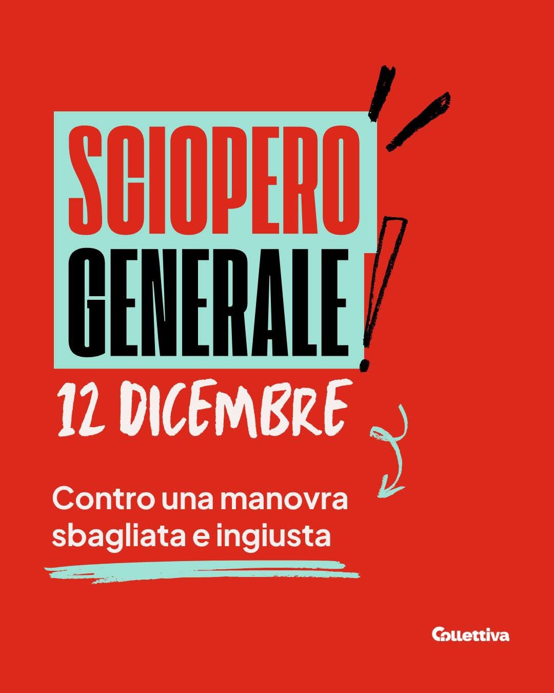 Legge di bilancio, Cgil proclama sciopero generale il prossimo 12 dicembre