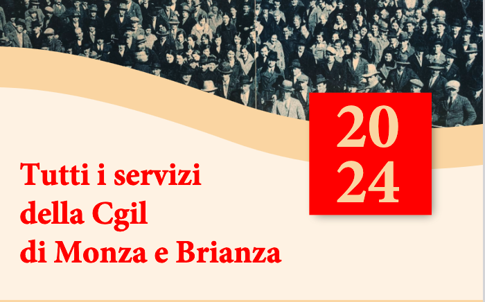 Carta dei Servizi CGIL Brianza 2024